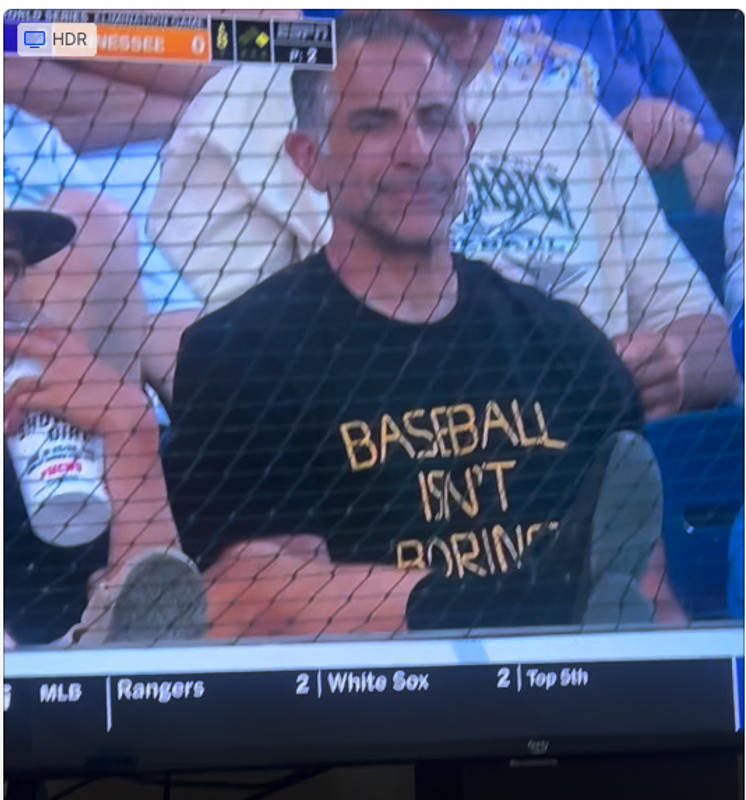 SwingJuice Short Sleeve Unisex T-Shirt Official Baseball Isn't Boring