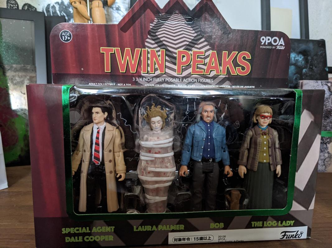 Funko Action Figures Twin Peaks Dale Cooper Laura Palmer Bob Log Lady 4 20126 for sale online 