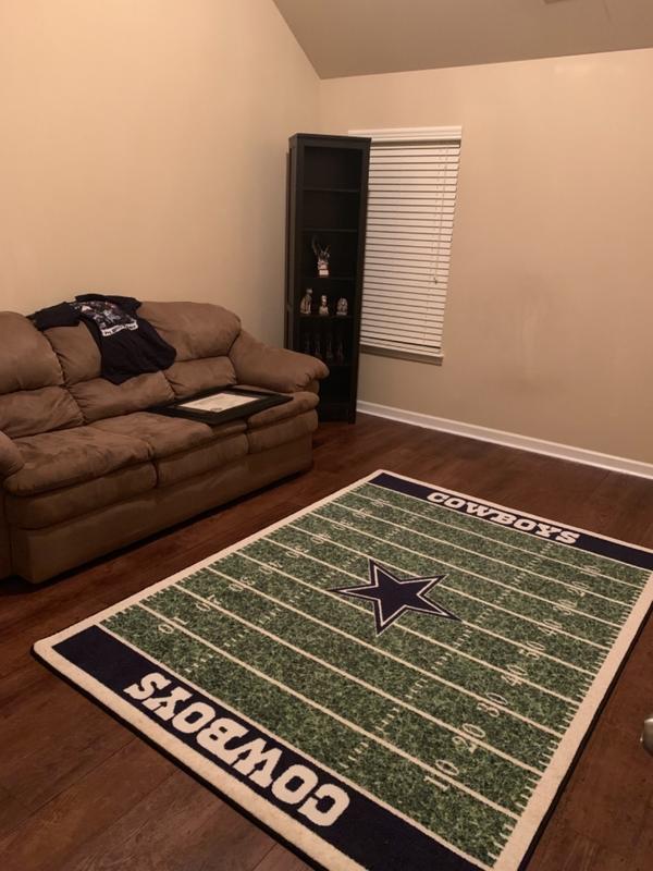 Dallas Cowboys NFL Football Field Rug - Fan Rugs