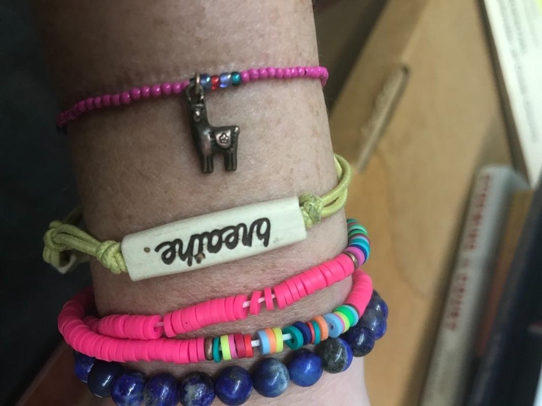 Giving BraceletLive Happy Natural Life