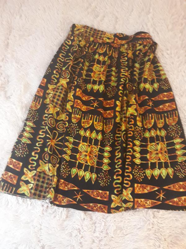 African Print Fabric Earth Tone 100% Natural Cotton 44/45