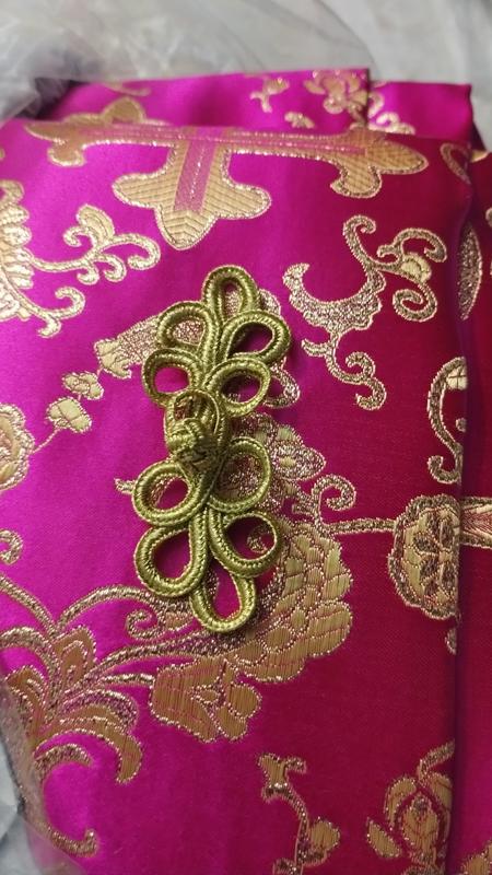 Church Cross Metallic Brocade | Fabric Wholesale Direct