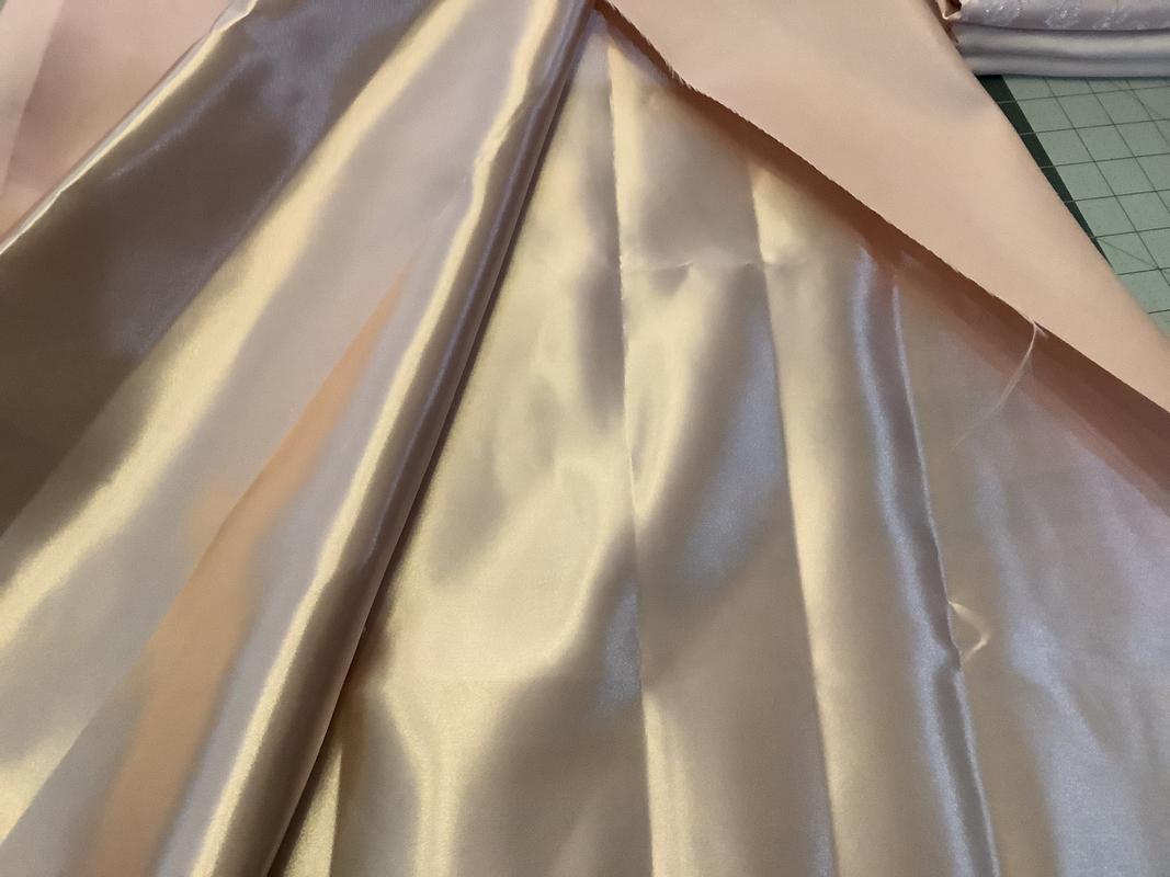 Bridal Satin Fabric 60" Wide 100% Polyester $3.99/yard Sold BTY