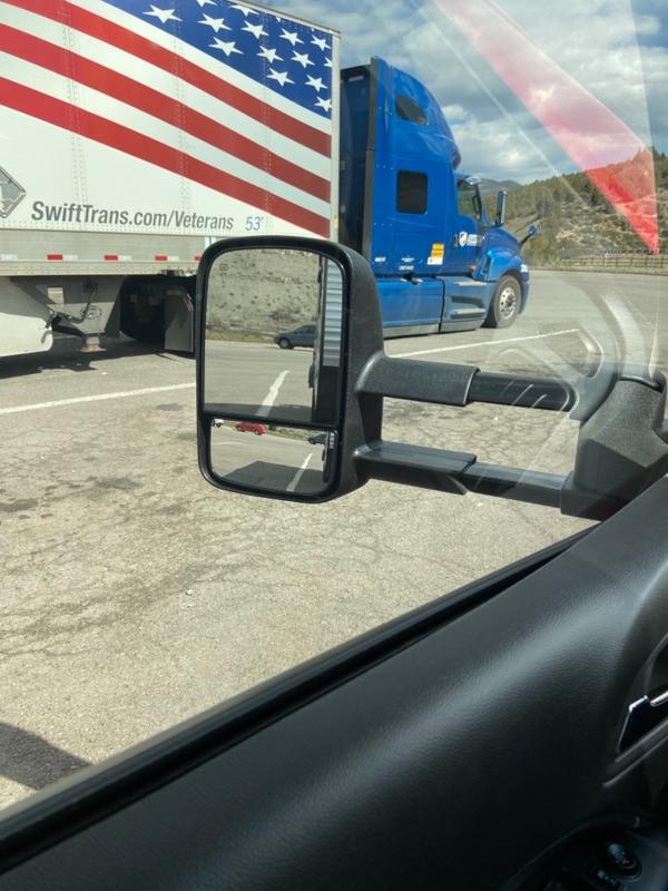 2015 2021 Colorado / Canyon Tow Mirrors (Style 1) Boost Auto Parts