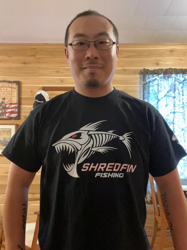 ShredFin Black Short Sleeve T-Shirt