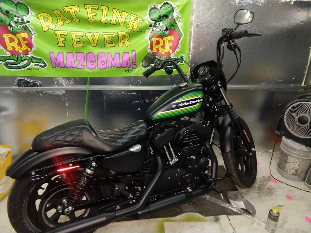 Drag Specialties Standard Forward Controls For 14 19 Harley Sportster Black 1622 0487 Get Lowered Cycles