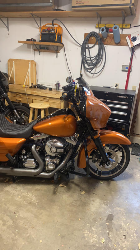 street glide pull back plate