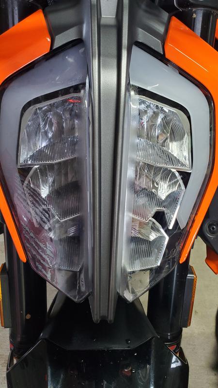 duke 390 headlight wrap