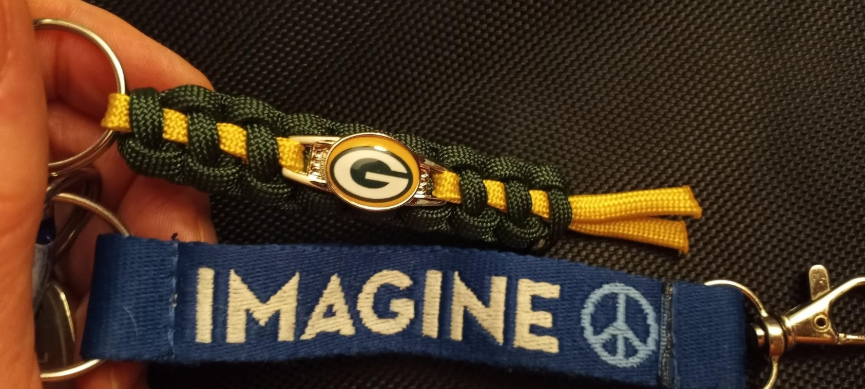 Green Bay Packers Lanyard Key Chain