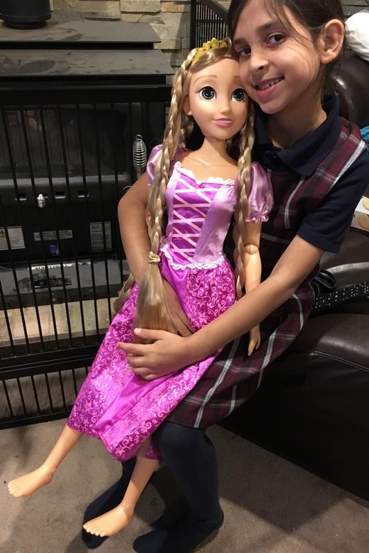 32 in rapunzel doll