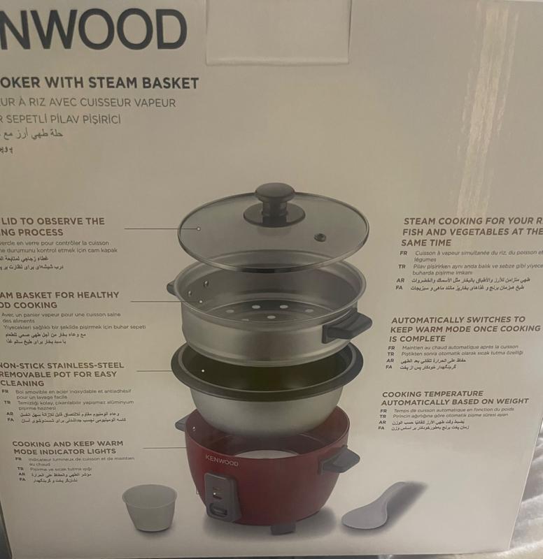 Kenwood 0.6L Rice Cooker 350W Rcm30.000Rd Jashanmal