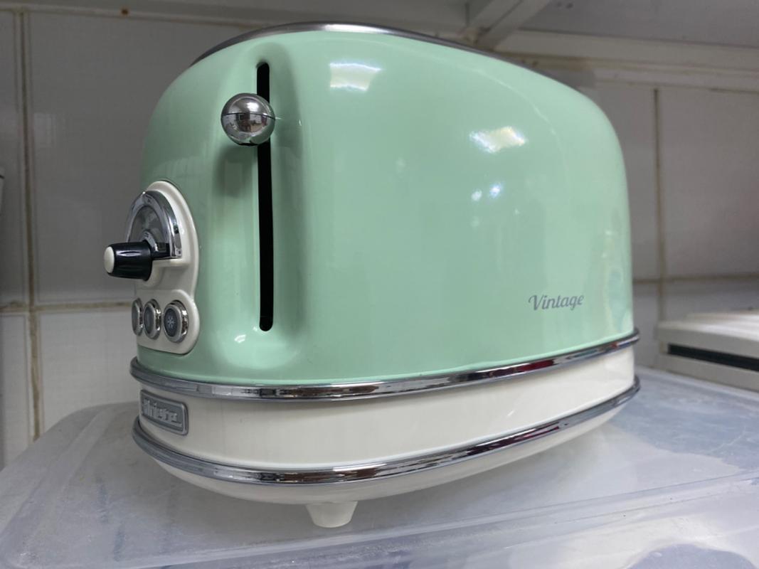 Ariete Vintage 2 Slice Toaster Green 0155/14 Jashanmal