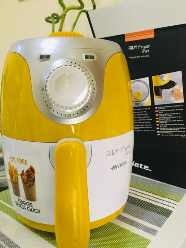 Ariete Mini Air Fryer, Yellow 4615 Jashanmal