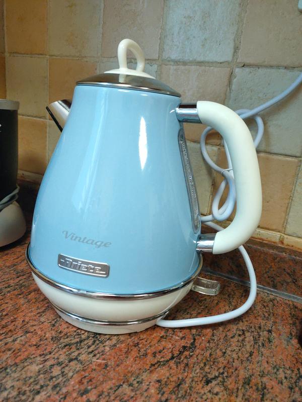 Ariete Vintage Kettle 1,7L, Cream/Blue, 2869 Jashanmal
