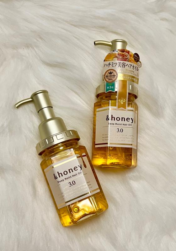Honey Deep Moist Hair Oil 3.0 Super Moist Organic Japan Intensive Mois