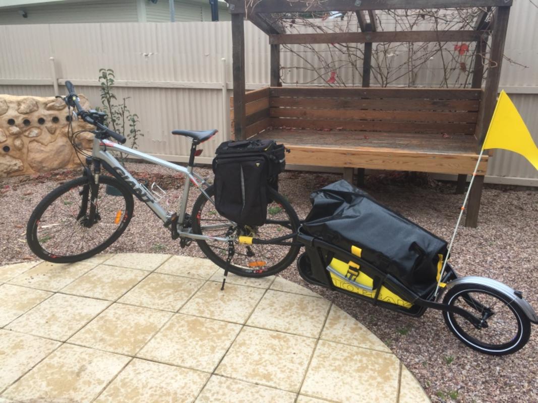 topeak bike trailer