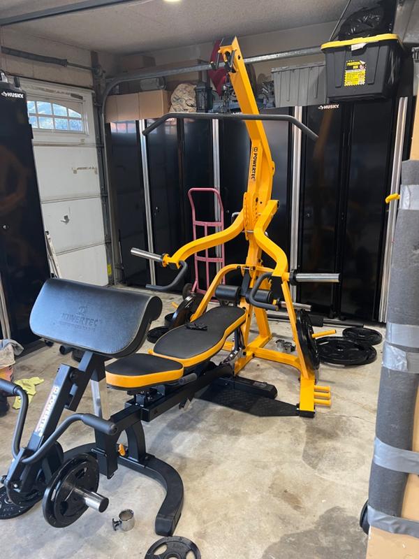 Powertec Workbench Levergym Exercise Chart | EOUA Blog