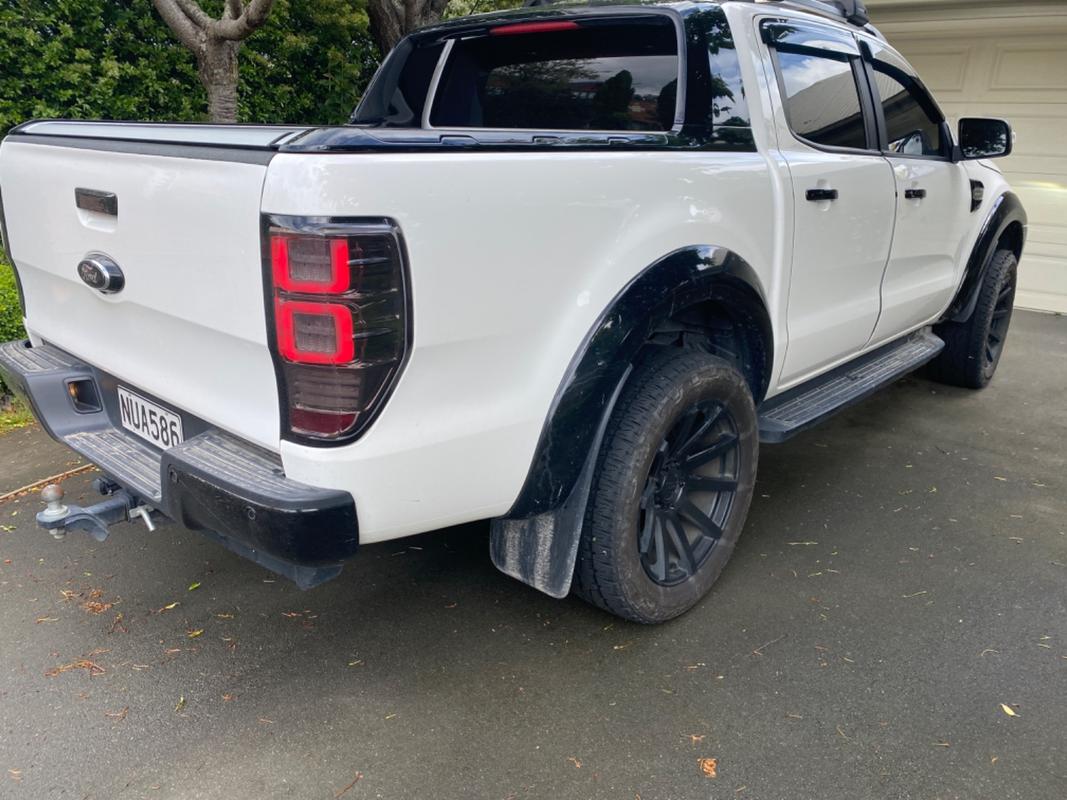 Blacked Out Tail Lights Ford Ranger 2012 2022 Sequential HIMOD