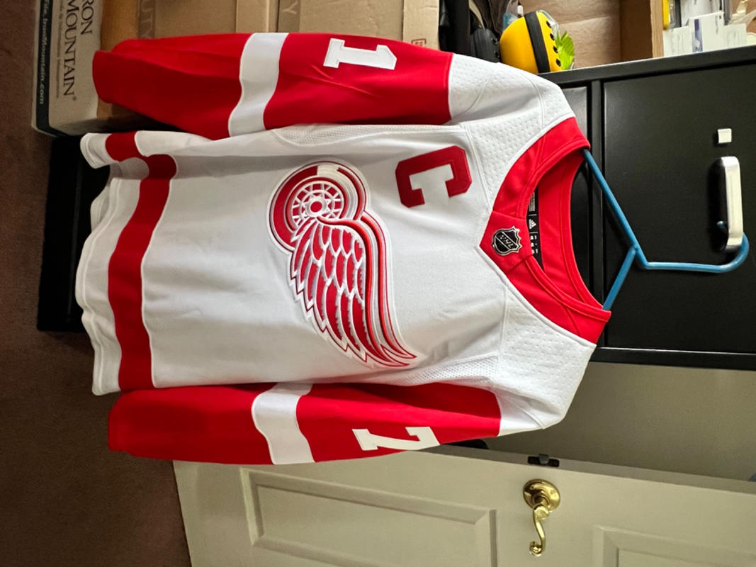DYLAN LARKIN SIGNED DETROIT RED WINGS ADIDAS AUTHENTIC GAME JERSEY