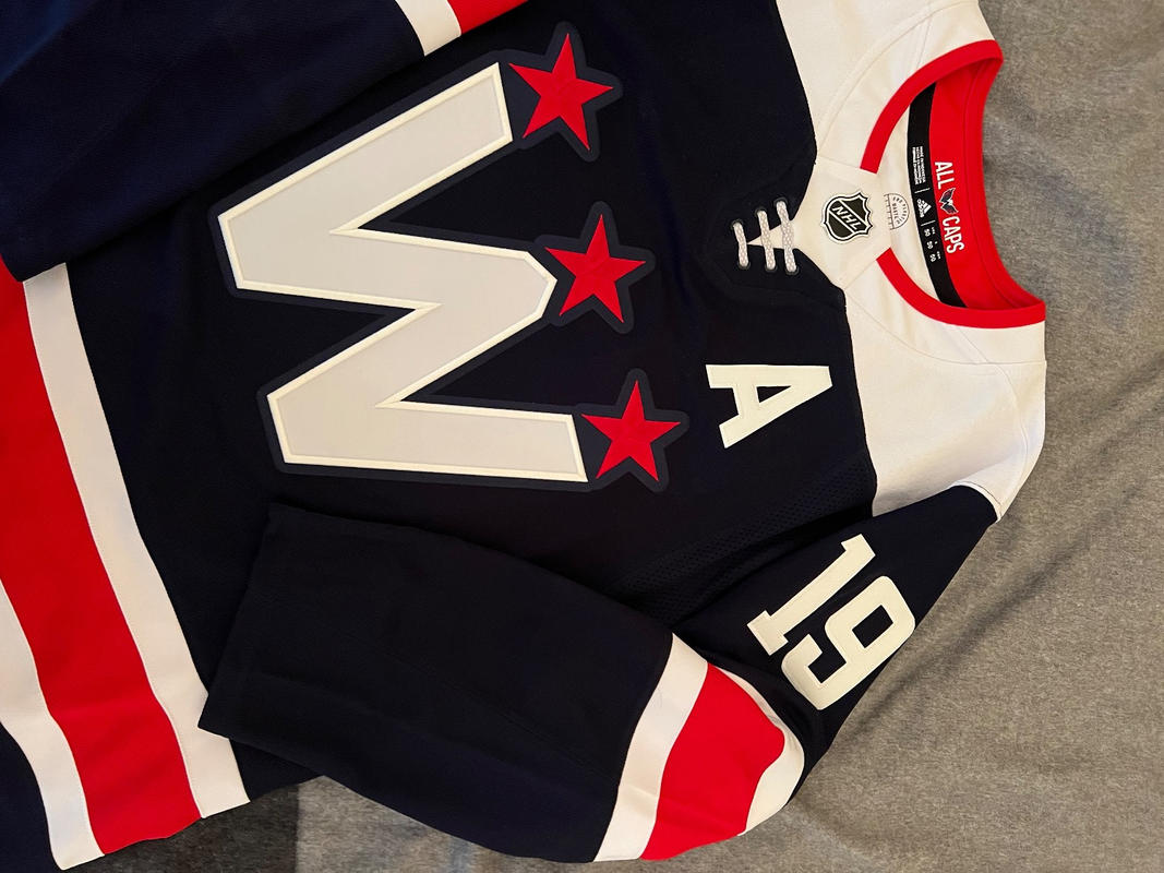 Nicklas Backstrom Washington Capitals Autographed Signed Alt Retro Adidas  Jersey