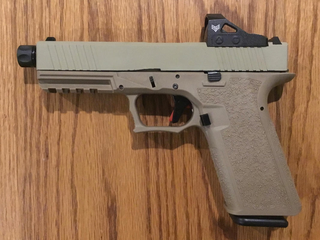 Polymer80 PF940V2 80% Full Size Blank Frame | 3CR Tactical