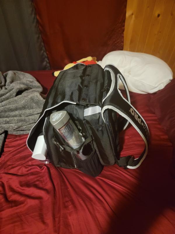 Black Citadel Backpack with Silver Trim | Ultra PRO International