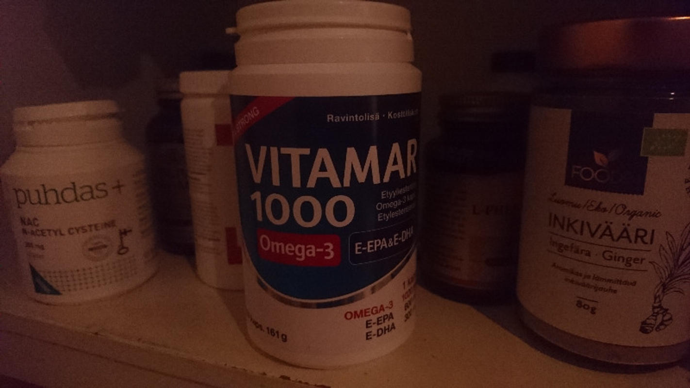 Vitamar 1000 – Vahva koostumus etyyliesteröityä kalaöljyä