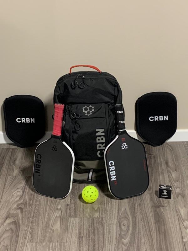 CRBN Pickleball Bags - 3 Paddles, Balls, Shoes & More