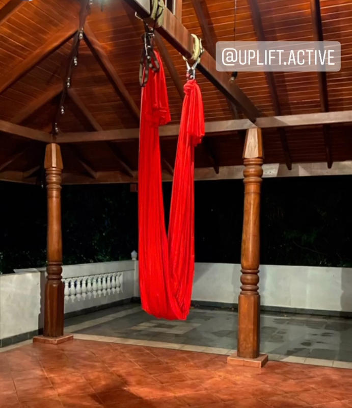 Aerial Yoga Hammock Set with Rigging Equipment Uplift Active