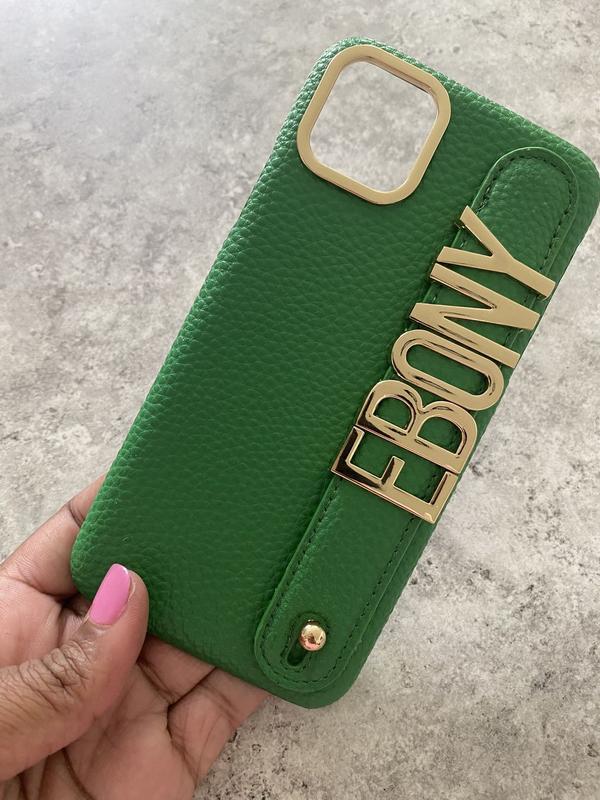 SERENA Custom Lettering Handle iPhone Case – Luxe Life Accessories