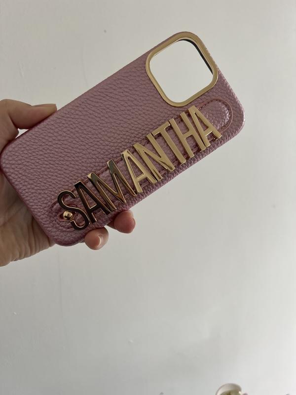 SERENA Custom Lettering Handle iPhone Case – Luxe Life Accessories