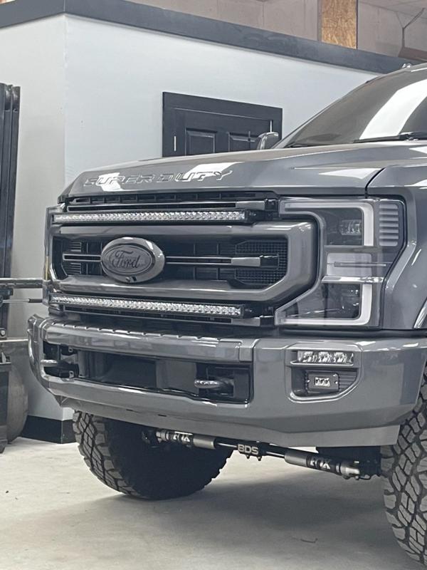 2017 - 2021 F250 Super Duty PALADIN 210W Curved CREE XTE LED Bumper Ba ...