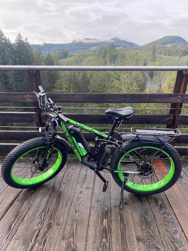 cyrusher xf800 all terrain suspension ebike