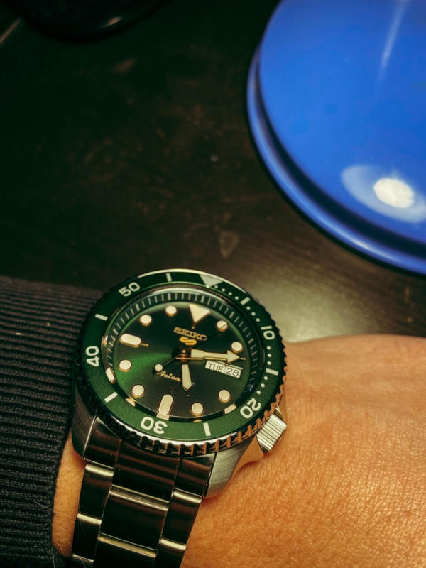 Seiko 5 Military Automatic Gents Watch SNZG11J1 SNZG11 - Watchwagon