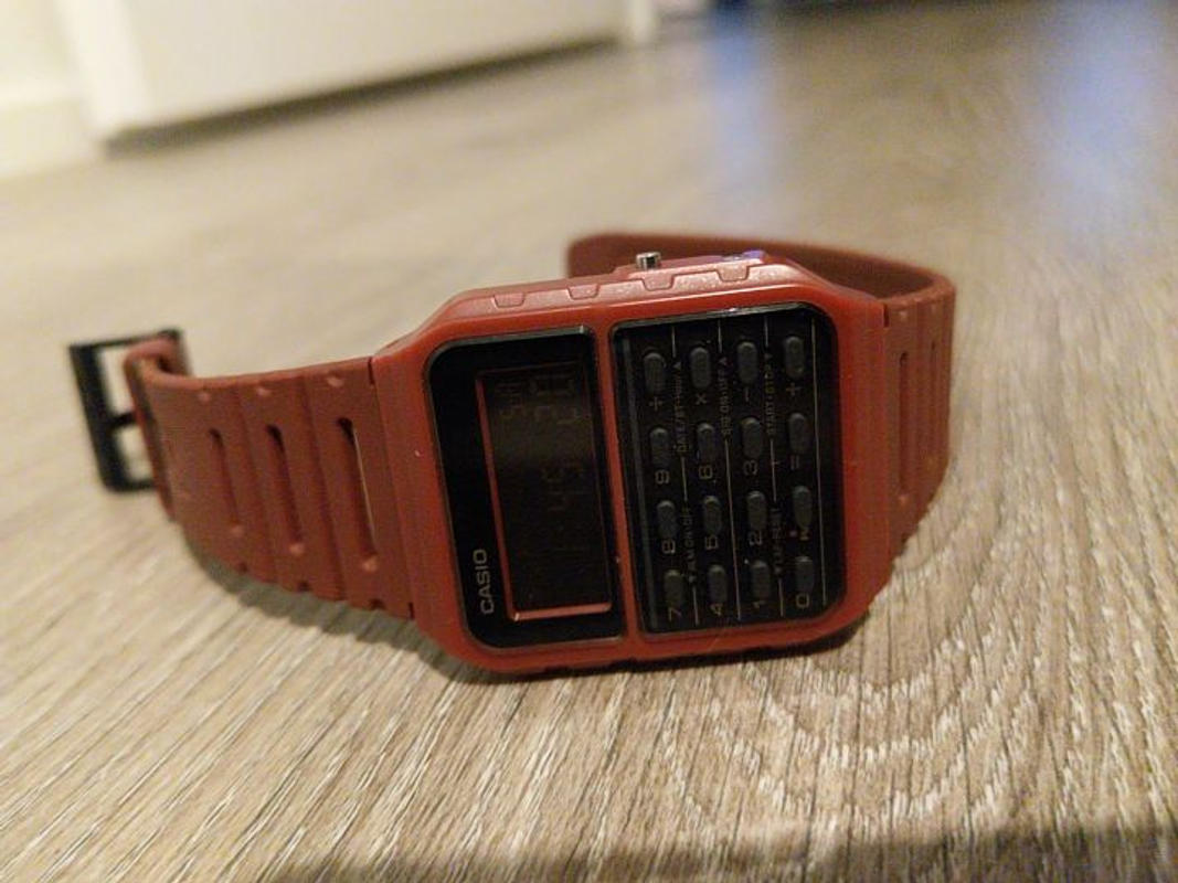 Casio Back To The Future Ca 53wf 4bef Calculator Keskisen Kello Oy