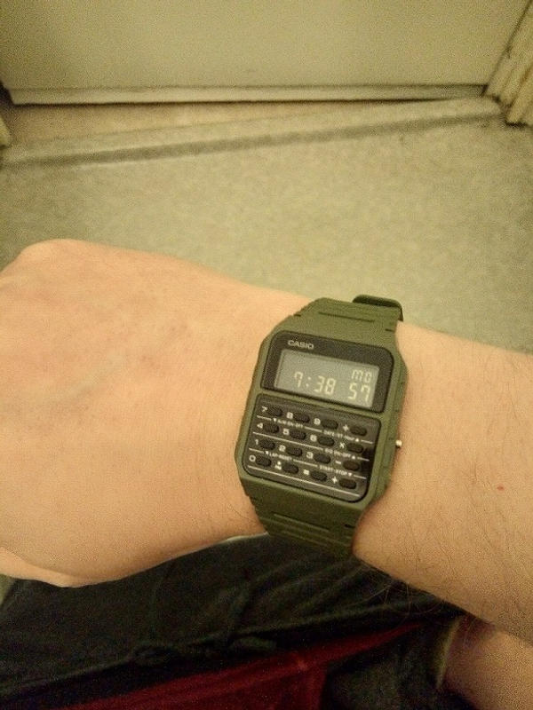 Casio Back To The Future Ca 53wf 3bef Calculator Keskisen Kello Oy