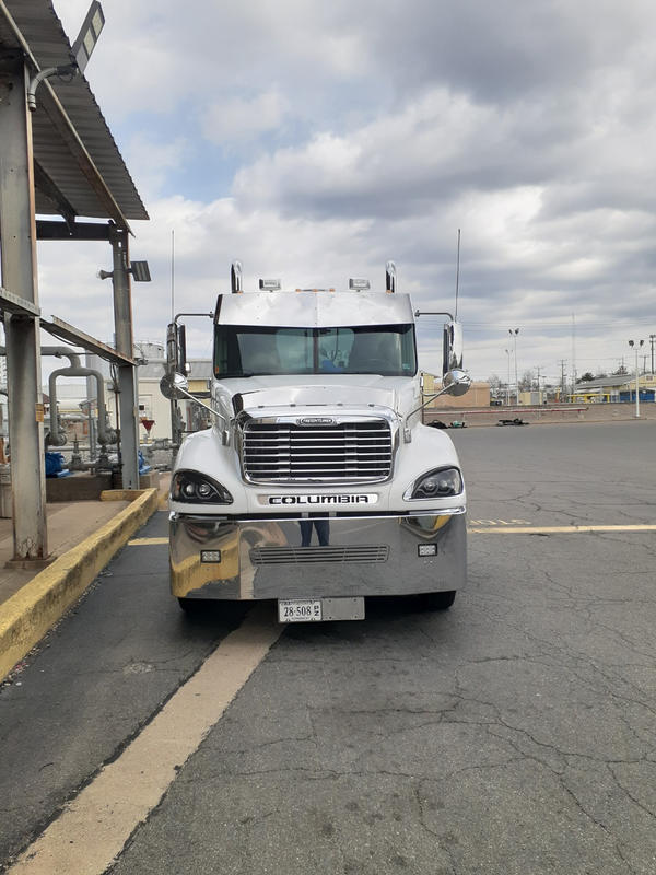 6 inch -Chrome Driver side WITH install kit LED 2011 Freightliner COLUMBIA DAYCAB Side Roof mount spotlight