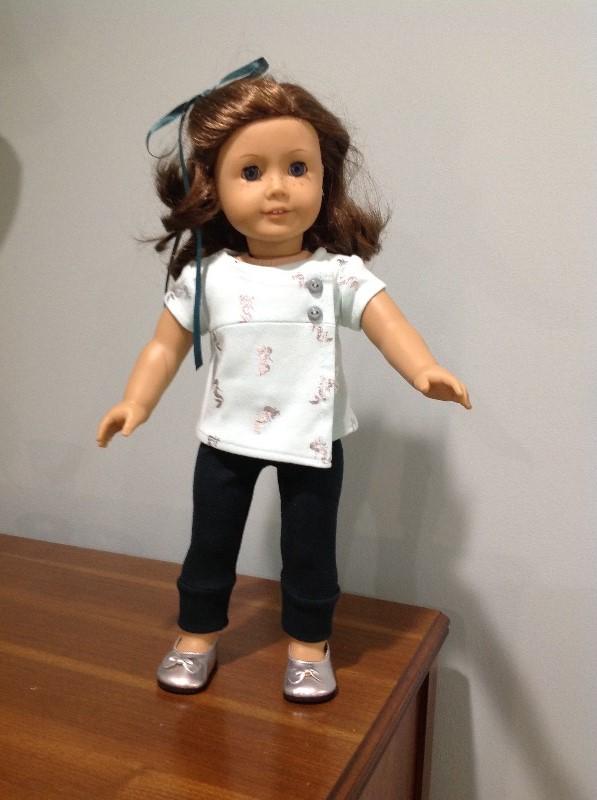 Love From Lola The Lucy Shirt Doll Clothes Pattern 18 inch American ...