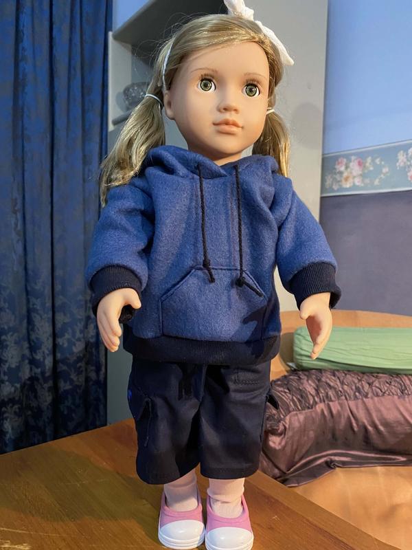 Weekend Wear Pullover Hoodie and PJ Pants 18 inch Doll Clothes PDF ...