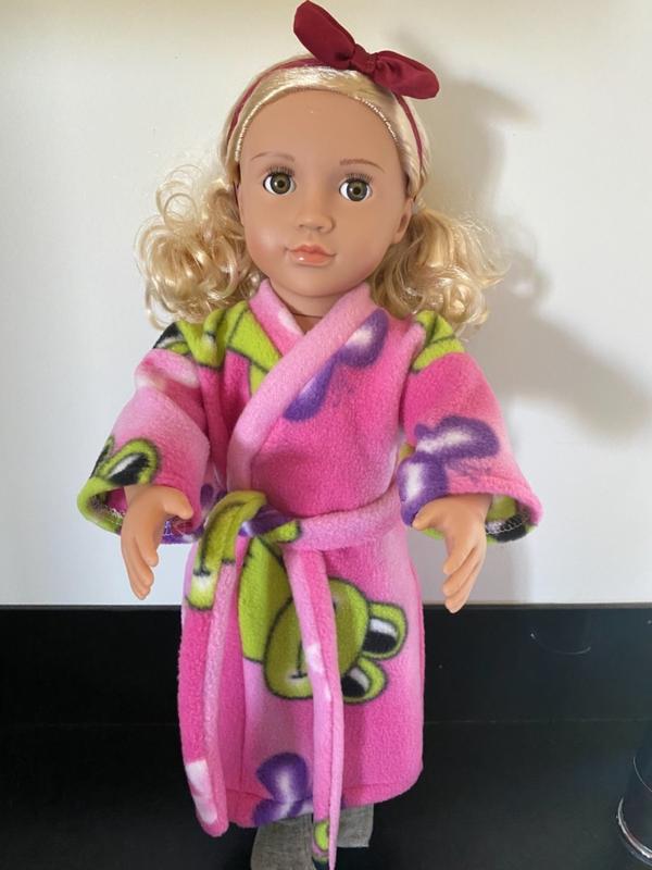 18" American Girl Doll Clothes SPARKLING SEQUINS KIMONO NEW Cute at Heart