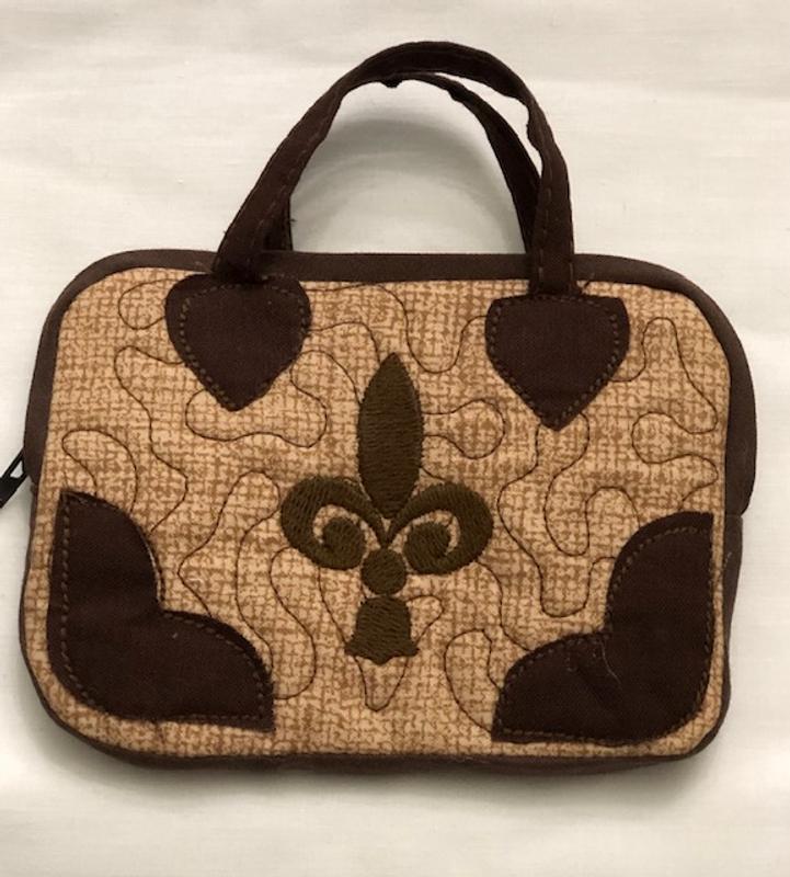 Mickey louis vuitton embroidery design