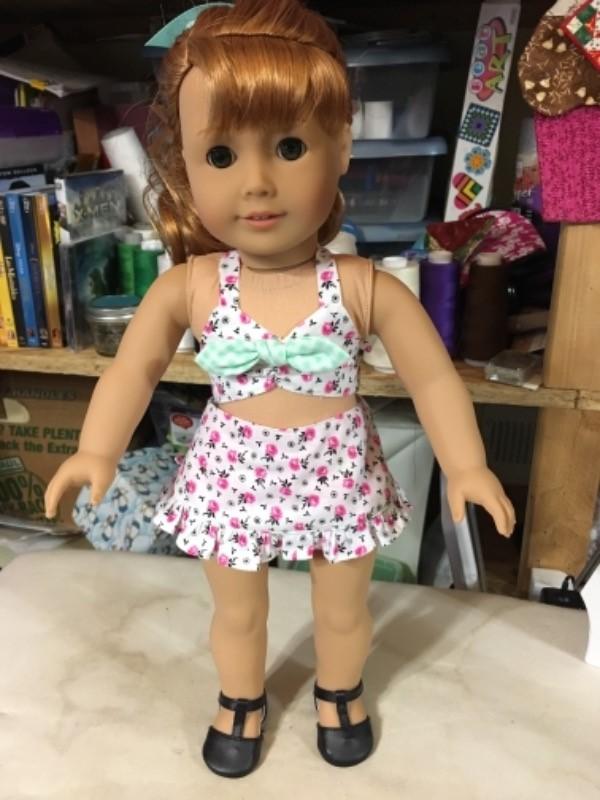 Forever 18 Inches Aloha Vintage Swimsuit Doll Clothes Pattern 18 inch ...