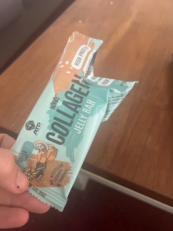 NOWAY Collagen Jelly Bar Box of 12 Pineapple ATP Science