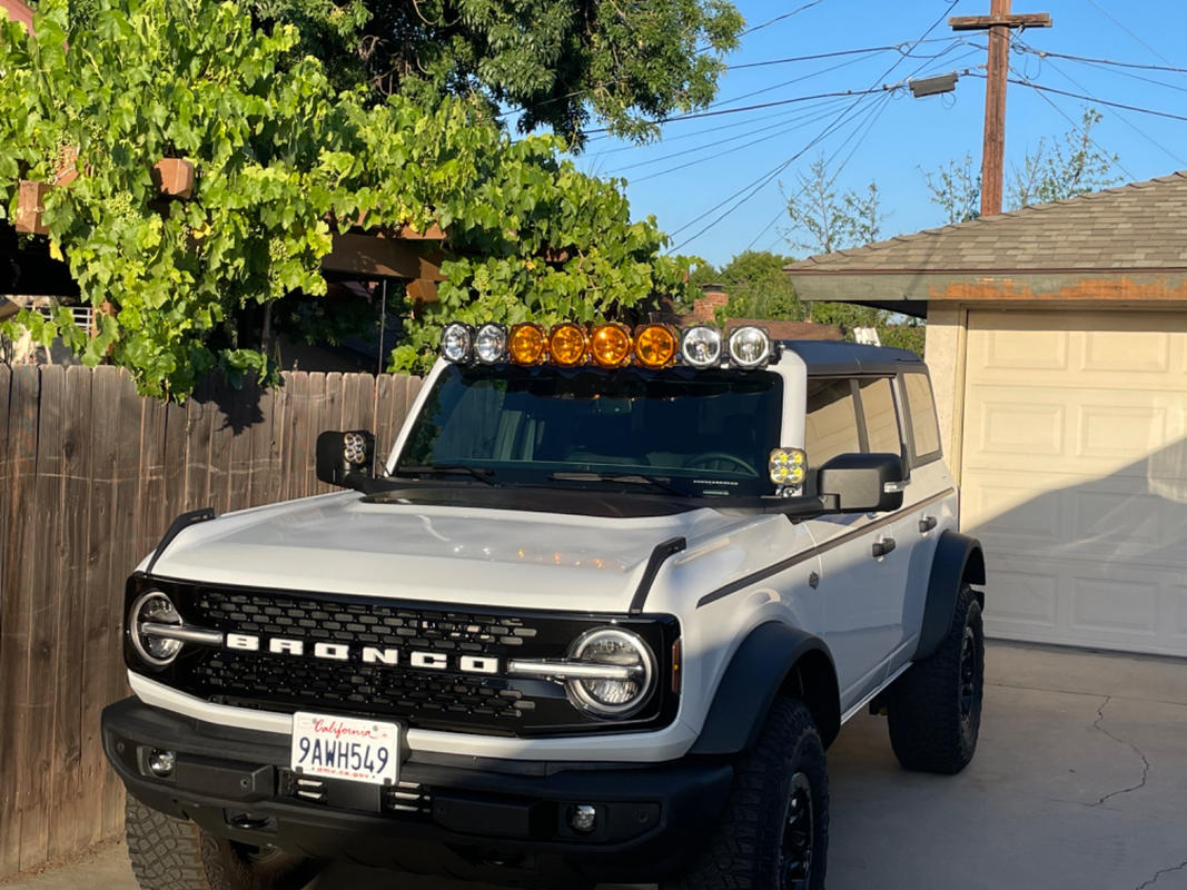 ford bronco roof lights