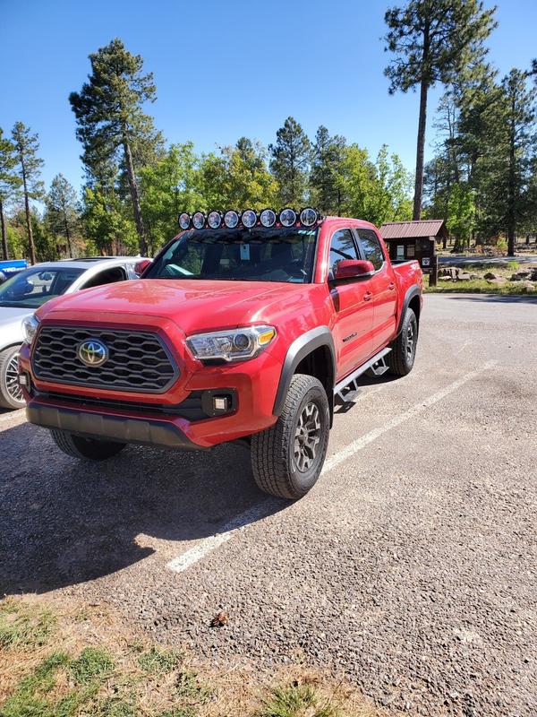 toyota tacoma kc light bar