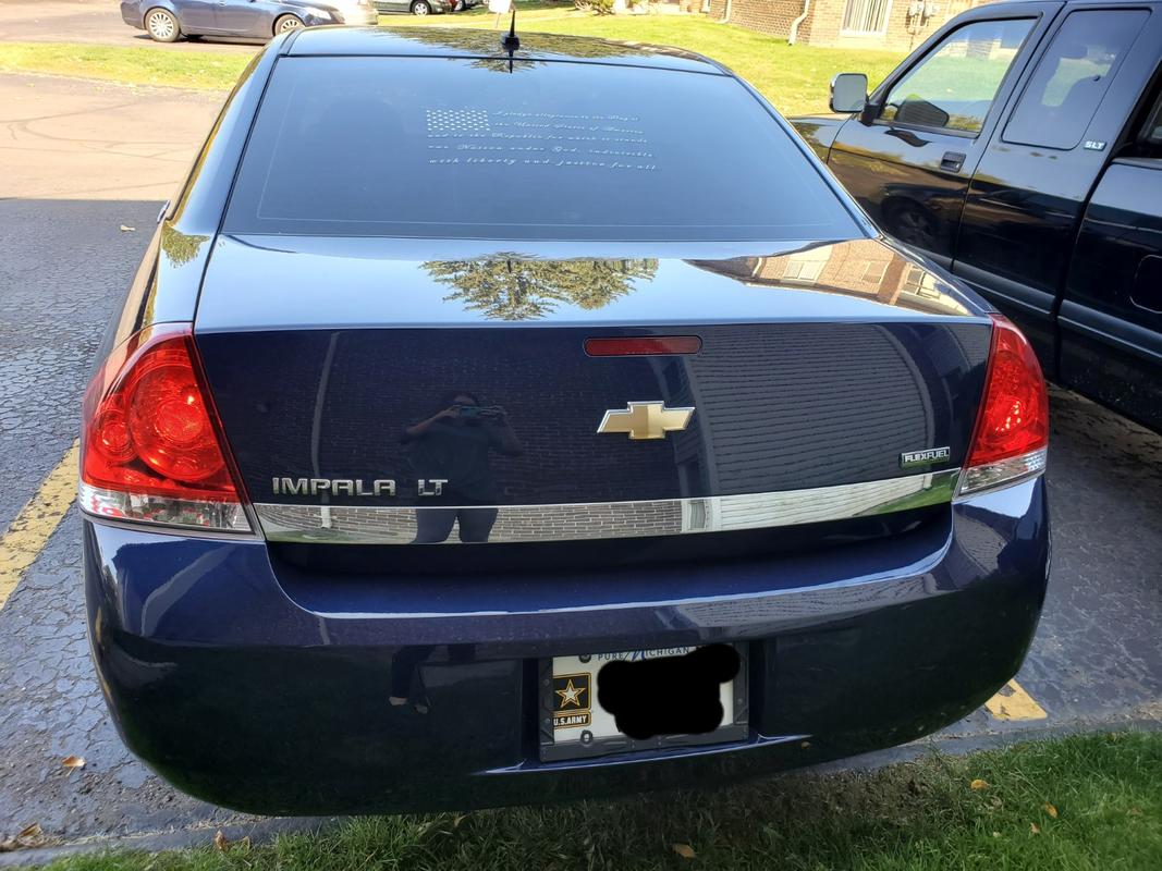 2007 Chevrolet Impala Painted Rear Bumper Revemoto Com