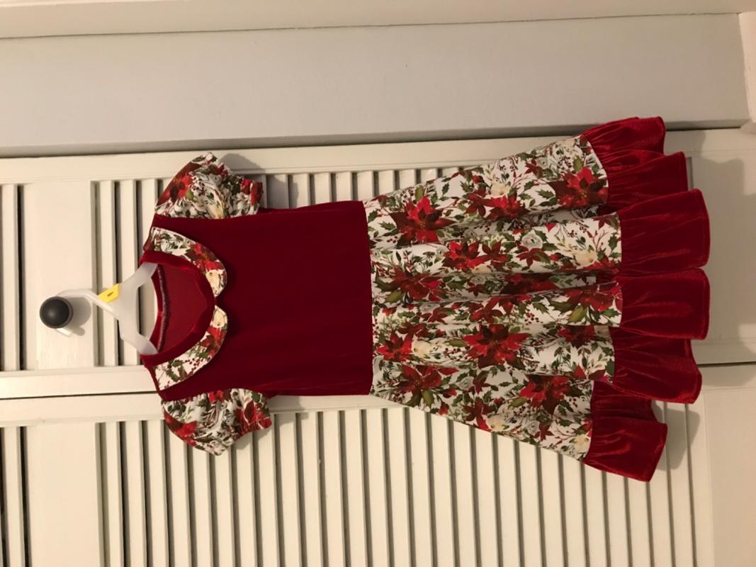 Knit Basics Red Stretch Velvet Peek A Boo Pattern Shop