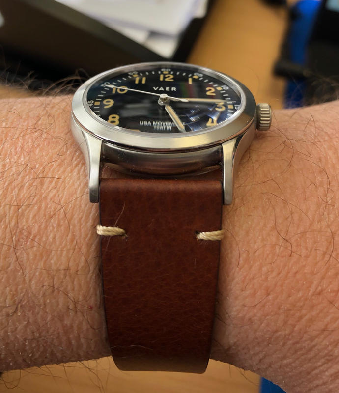 VAER | C3 Korean War Field Watch: 10ATM, Sapphire, USA Assembled– Vaer  Watches