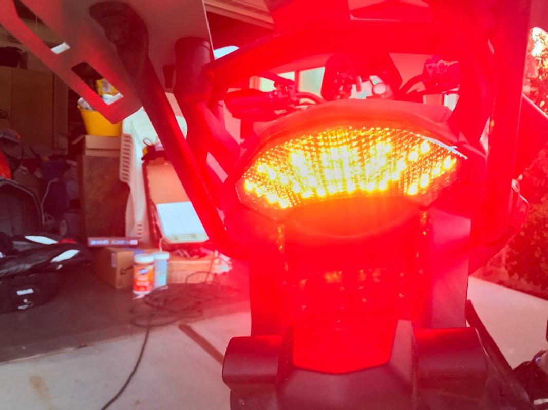 20102014 Ducati Multistrada 1200 BlasterX Integrated LED Tail Light