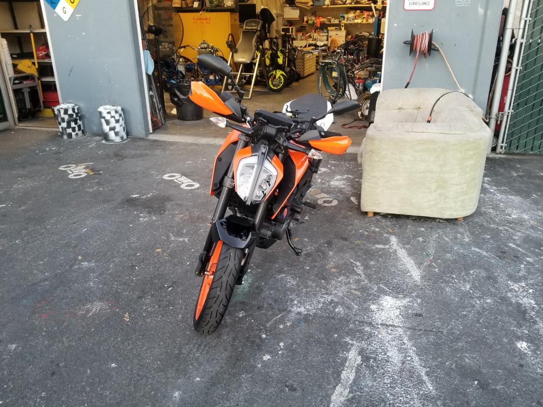 ktm duke 390 handguards